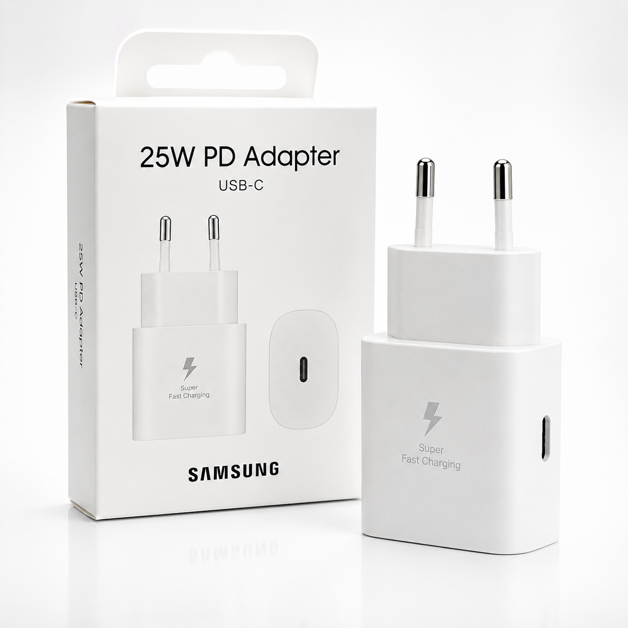 Samsung 25W PD Adapter (USB-C) – Super Fast Charging