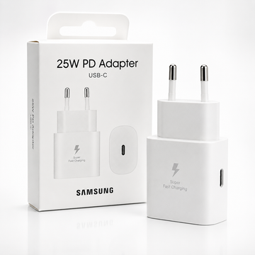 Samsung 25W PD Adapter (USB-C) – Super Fast Charging