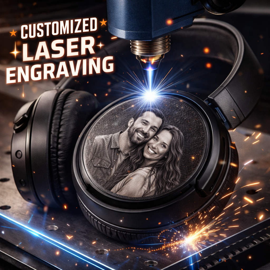 Custom Laser Engraved Revoult R9 Pro Max Headphones – Make It Yours