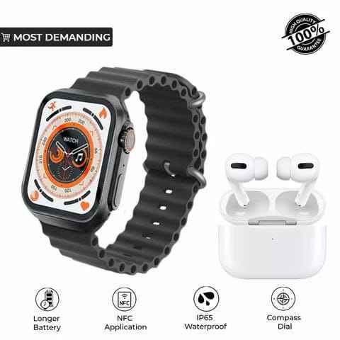 Premium 10 in 1 Smart Watch Edition – Style Meets Technology