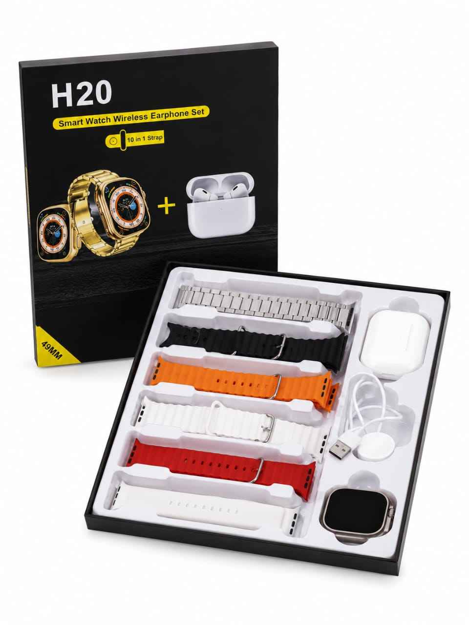 Premium 10 in 1 Smart Watch Edition – Style Meets Technology