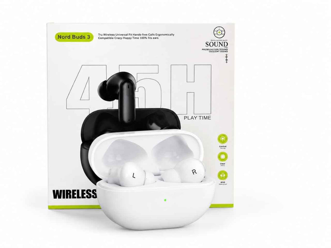 Norbuds 3 Wireless Earbuds – Premium Sound, Powerful Bass